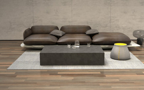 Blinde Design Bloc L5 Concrete Coffee Table - Natural Finish - BLD.1.T.BLC.L5.NA